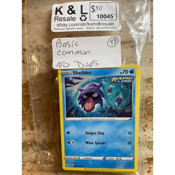 Lot Of 43 Assorted Pokemon Trading Cards - Basic & Common Rapid Strike Set - Picture 4 of 4